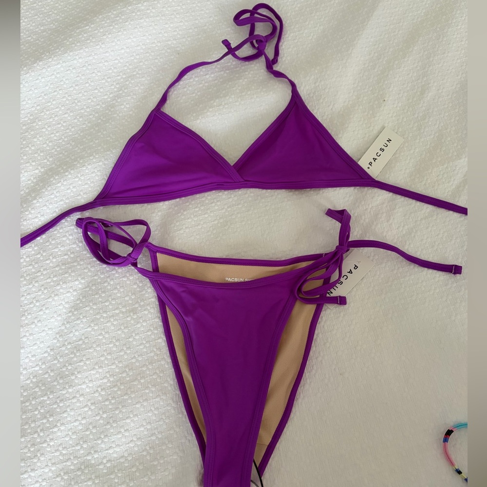 PacSun Vibrant Purple Swimwear